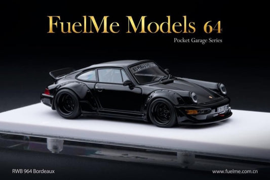 FM64002-RWB964-04 Fuelme Models 1:64 Porsche Porsche RWB 966 Bordeaux