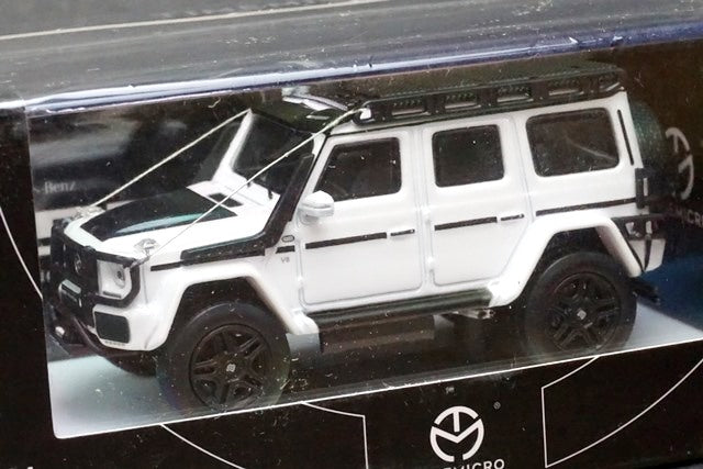 TM Time Micro 1:64 Mercedes Benz BRABUS G550 White with Accessories model car