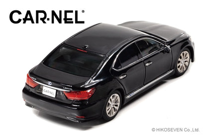 CN431402 CAR-NEL 1:43 Lexus LS600h Version L UVF45 2014 Black model car