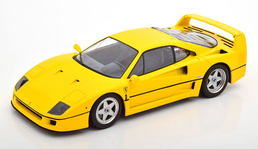 KKDC180692 KK scale 1:18 Ferrari F40 1987 Yellow