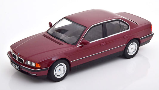 KKDC180364 KK scale 1:18 BMW 740i E38 1.series 1994 Dark Red Metallic