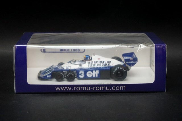 1:43 SPARK ROMU037 Tyrrell P34 Japan GP 1977 #3 R.Peterson ROMU