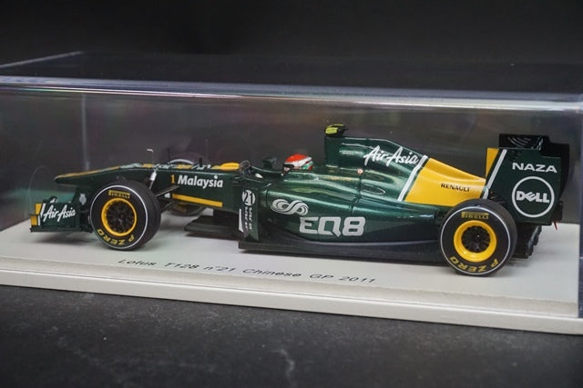 1:43 SPARK S3021 Lotus T128 Chinese GP 2011#21 J.Trulli model cars