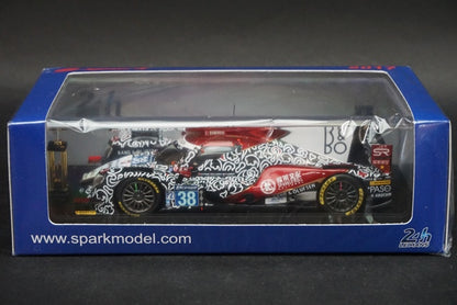 1:43 SPARK S5824SS Oreca 07 Gibson Jackie Chan DC Racing Le Mans 24h Winner 2017 #38