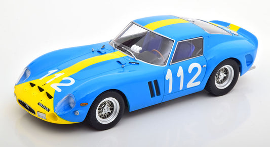 KKDC180733 KK scale 1:18 Ferrari 250 GTO 1964 No.112 Targa Florio Light Blue/Yellow