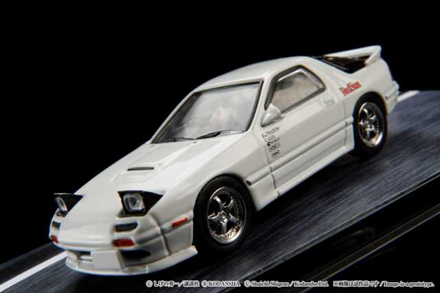 HJ641043DW Hobby JAPAN 1:64 RX-7 FC3S RedSuns Ryosuke Takahashi Diorama Set