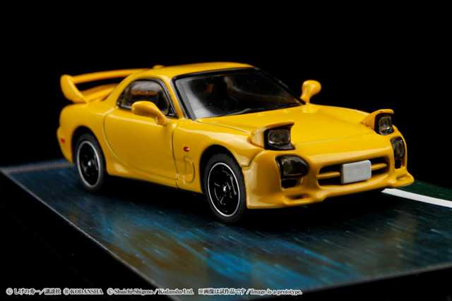 HJ643007AD Hobby JAPAN 1:64 RX-7 FD3S Project D Keisuke Takahashi Diorama Set