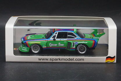 1:43 SPARK SG022 BMW CSL #7 Winner 1000km Nurburgring 1976 D.Quester-A.Krebs