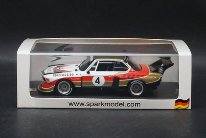 1:43 SPARK SG023 BMW CSL #4 Winner 6h Silverstone 1976 J.Fitzpatrick-T.Walkinshaw