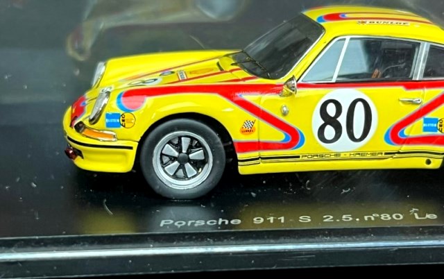 1:43 SPARK S0927 Porsche 911 Le Mans 1972 #80