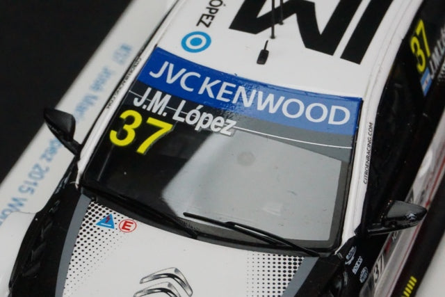 1:43 SPARK SPK-ES-1608 Citroen C-Elysee WTCC 2015 #37 Jose Maria Lopez model car