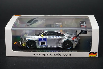 1:43 SPARK SG064 Audi TT-RS Nurburgring 24h 2012 #110 model cars