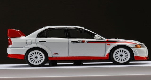 HJ641033DW Hobby JAPAN 1:64 Mitsubishi Lancer GSR EVOLUTION 6 Zero Fighter Coloring CP9A White