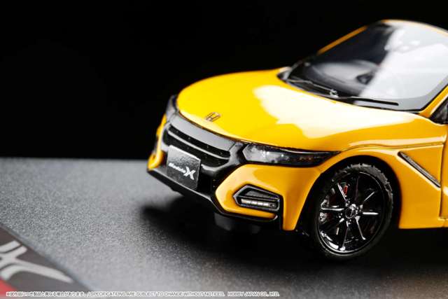 PM43151BY MARK43 1:43 Honda S660 MODULO X 2020 Carnival Yellow 2 model cars