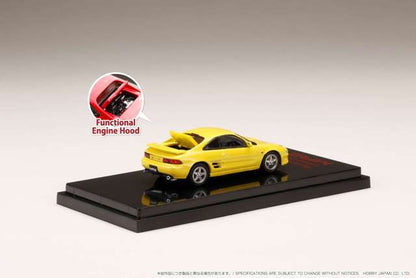 HJ641045CY Hobby JAPAN 1:64 Toyota MR2 SW20 GT-S custom ver. Super Bright Yellow