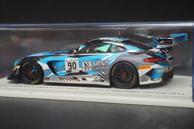 1:43 SPARK SB261 Mercedes AMG GT3 AKKA ASP Team Silver Cup Class SPA 24h 2019