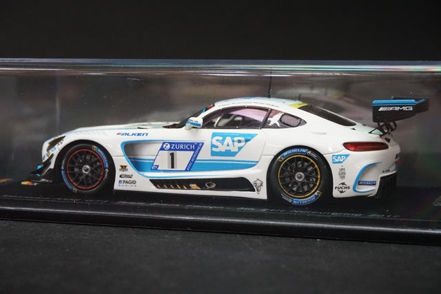 1:43 SPARK SG314 Mercedes AMG GT3 Team Black Falcon Nurburgring 24h 2017 #1