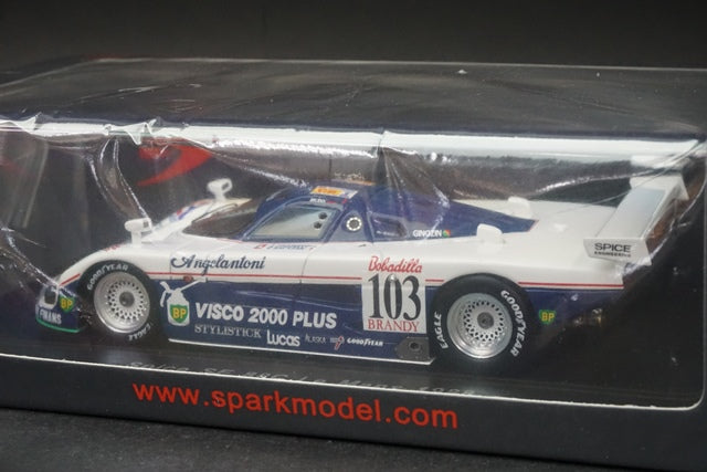 1:43 SPARK S4767 Spice SE 88C Le Mans 1988 #103 model car