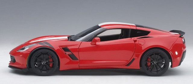 71274 AUTOart 1:18 Chevrolet Corvette (C7) Grand Sports Red / White Stripe