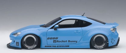 78758 AUTOart 1:18 Rocket Bunny 86 Metallic Sky Blue/Black Wheel