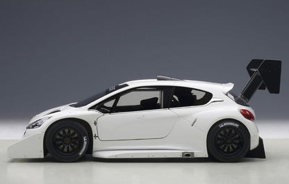 81355 AUTOart 1:18 Peugeot 208 T16 Pikes Peak 2013 Plain Body White