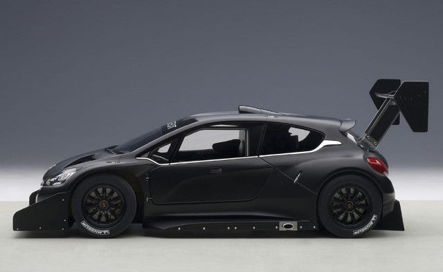 81356 AUTOart 1:18 Peugeot 208 T16 Pikes Peak 2013 Plain Body Black