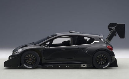 81356 AUTOart 1:18 Peugeot 208 T16 Pikes Peak 2013 Plain Body Black