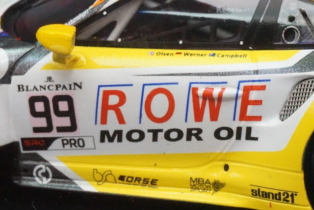 1:43 SPARK SB256 Porsche 911 GT3 R ROWE Racing SPA 24h 2019 #99