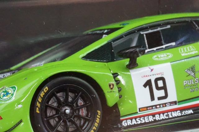 1:43 SPARK SB286 Lamborghini Huracan GT3 GRT Grasser Racing Team SPA 24h 2016 #19