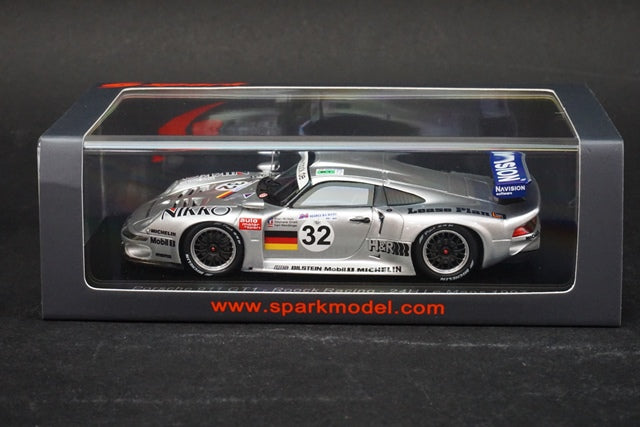 1:43 SPARK S5608 Porsche 911 GT1 Roock Racing Le Mans 24h 1997 #32 model car