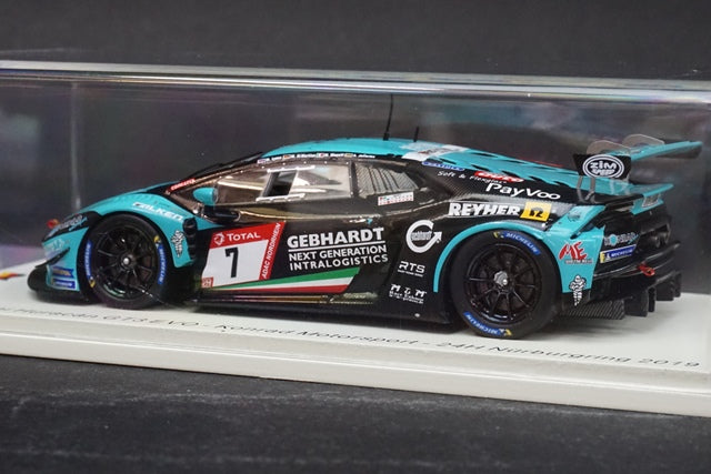 1:43 SPARK SG576 Lamborghini Huracan GT3 EVO Konrad Motorsport 24h Nurburgring 2019 #7