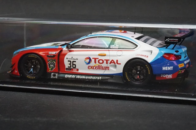 1:43 SPARK SB280 BMW M6 GT3 Walkenhorst Motorsport SPA 24h 2019 #36 model car