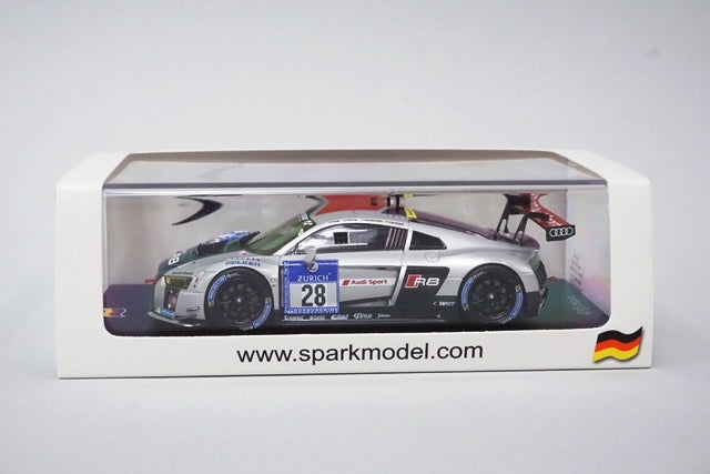 1:43 SPARK SG200 Audi R8 LMS Audi Sport Team WRT Nurburgring 24h Winner 2015 #2