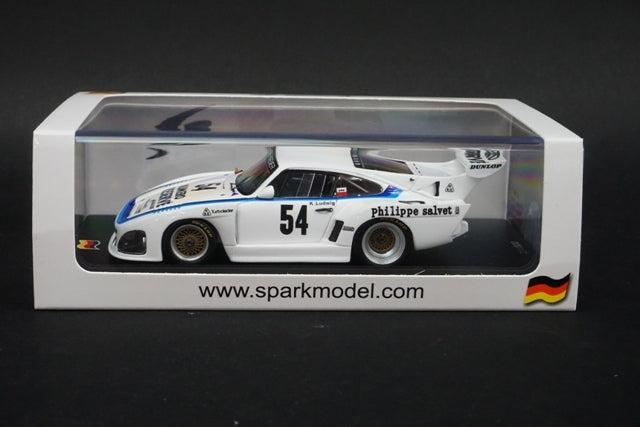 1:43 SPARK SG506 Porsche 935 K3 #54 Winner DRM Zolder Bergischer Lowe 1979 Klau