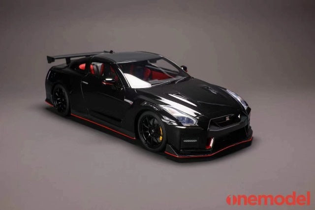 21C03-05 onemodel 1:18 Nissan 2020 GT-R NISMO Jet Black Pearl (Acrylic case included)