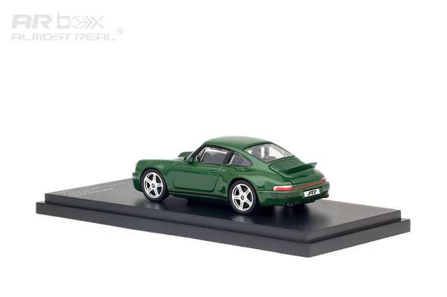 680201001 AR Box Almost Real 1:64 RUF Roof SCR 2018 911 SC Duck Wing Porsche Irish Green