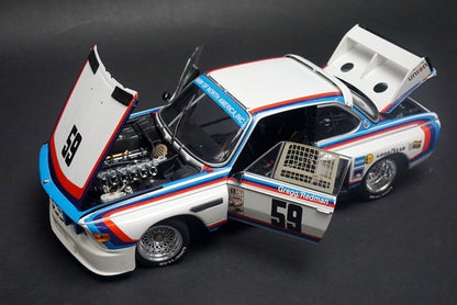 1:18 MINICHAMPS 180762959 BMW CSL 3.5 IMSA Daytona 24h Winner 1976 #59