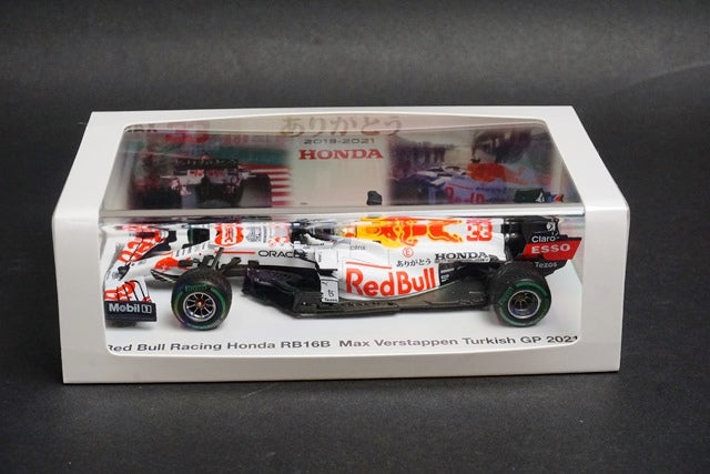1:43 SPARK ZBE10FH221A00 Red Bull Racing Honda RB16B Turkish GP 2021 #33