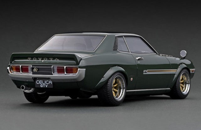 IG2592 ignition model 1:18 Toyota Celica 1600GTV TA22 Green With Engine Resin Model Online Shop Limited