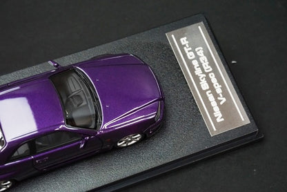 1:43 HPI 8381 MIRAGE Nissan Skyline GT-R V-spec R34 Midnight Purple III