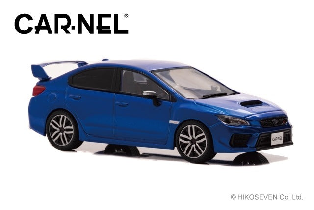 CN431902 CAR-NEL 1:43 Subaru WRX STI Type S VAB 2019 WR Blue Pearl