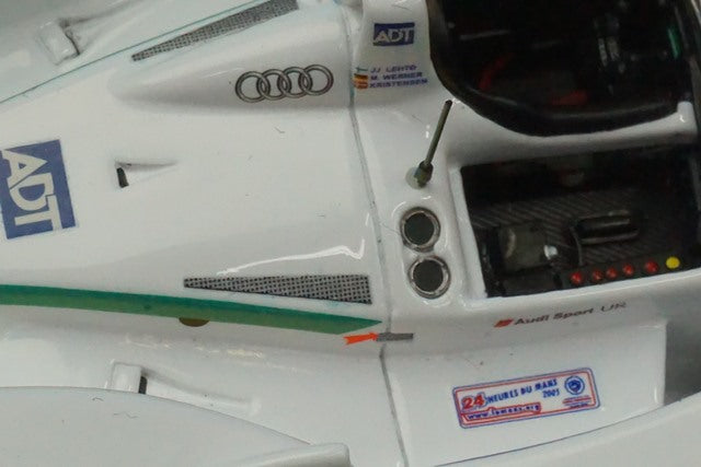 1:43 SPARK 43LM05 Audi R8 Champion Racing Le Mans 24h Win 2005 #3