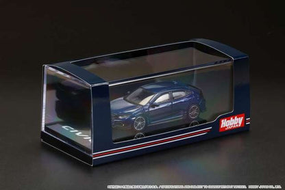 HJ642018ABL Hobby JAPAN 1:64 Honda Civic Hatchback (FK7) 2020 Obsidan Blue Pearl