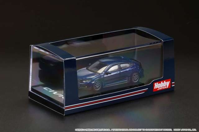 HJ642018BBL Hobby JAPAN 1:64 Honda Civic Hatchback (FK7) 2020 Custom Version Obsidan Blue Pearl