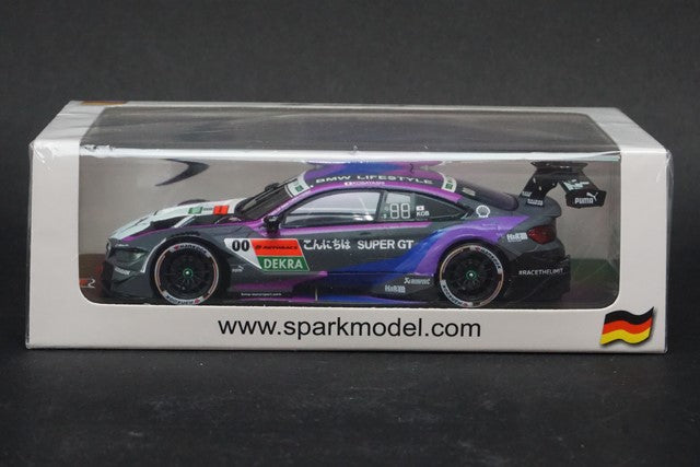 1:43 SPARK SG643 BMW M4 DTM Super GT x DTM Dream Race FUJI 2019 #00