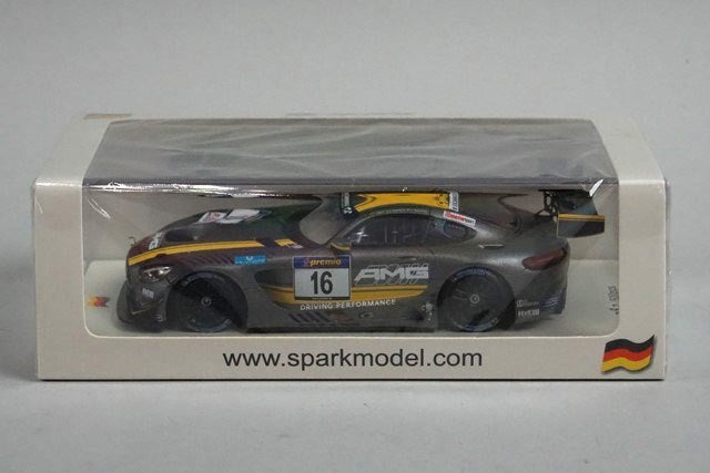 1:43 SPARK SG227 Mercedes AMG GT3 winner VLN 2016 T.Jager