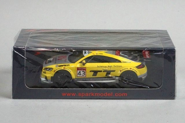 1:43 SPARK S4885 Audi TT Cup #43 Champion TT Cup 2015 Jan Kisiel