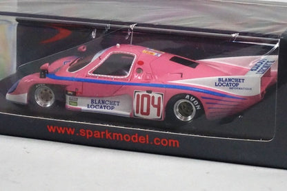 1:43 SPARK S8451 Rondeau M 379 C LM 1985 #104 M.Dubois-H.Striebig-N.Del