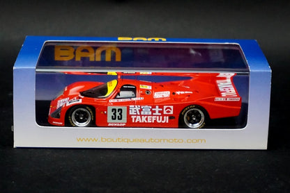 1:43 SPARK BAM009 Porsche 962 C LM Le Mans 1989 #33