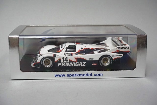 1:43 SPARK S3412 Porsche 962C Le Mans 1991 #14 model car